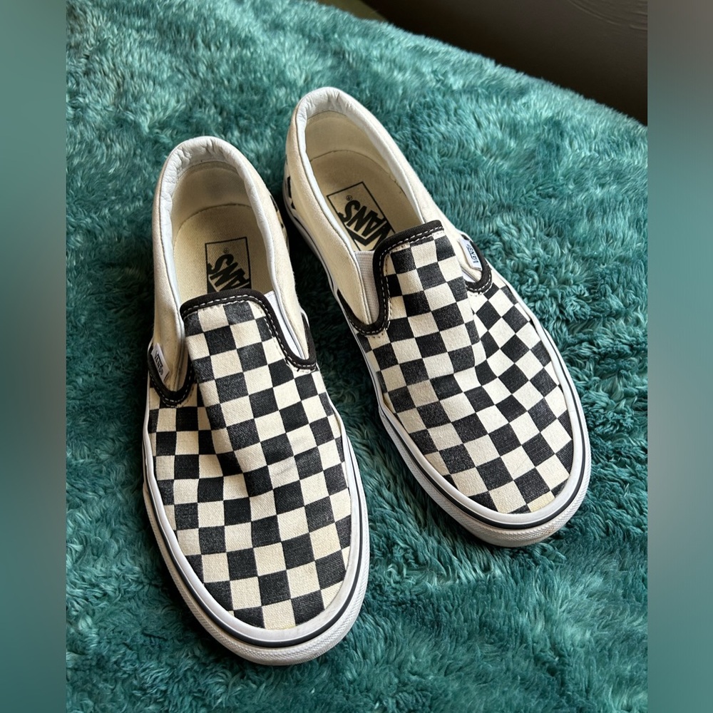 Vans Checkered Slip ons